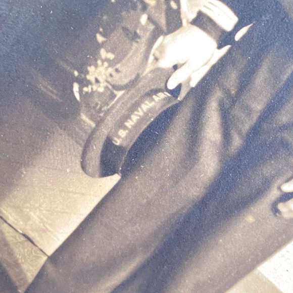 RPPC 1918 US Navy WWI Sailor Studio Portrait Pensacola AZO Divided Back Postcard - Picture 3 of 7